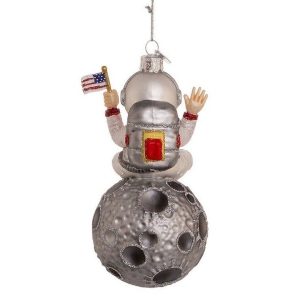 Kurt Adler – Noble Gems Astronaut Santa Glass Ornament NIB NBX0048 - Picture 4 of 6